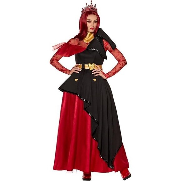 Spirit Halloween Descendants: The Rise of Red Adult Queen of Hearts Costume XL - Picture 1 of 10